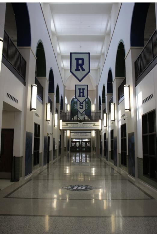 The entrance to Reedy High School. This is Reedy’s 10th year being open.